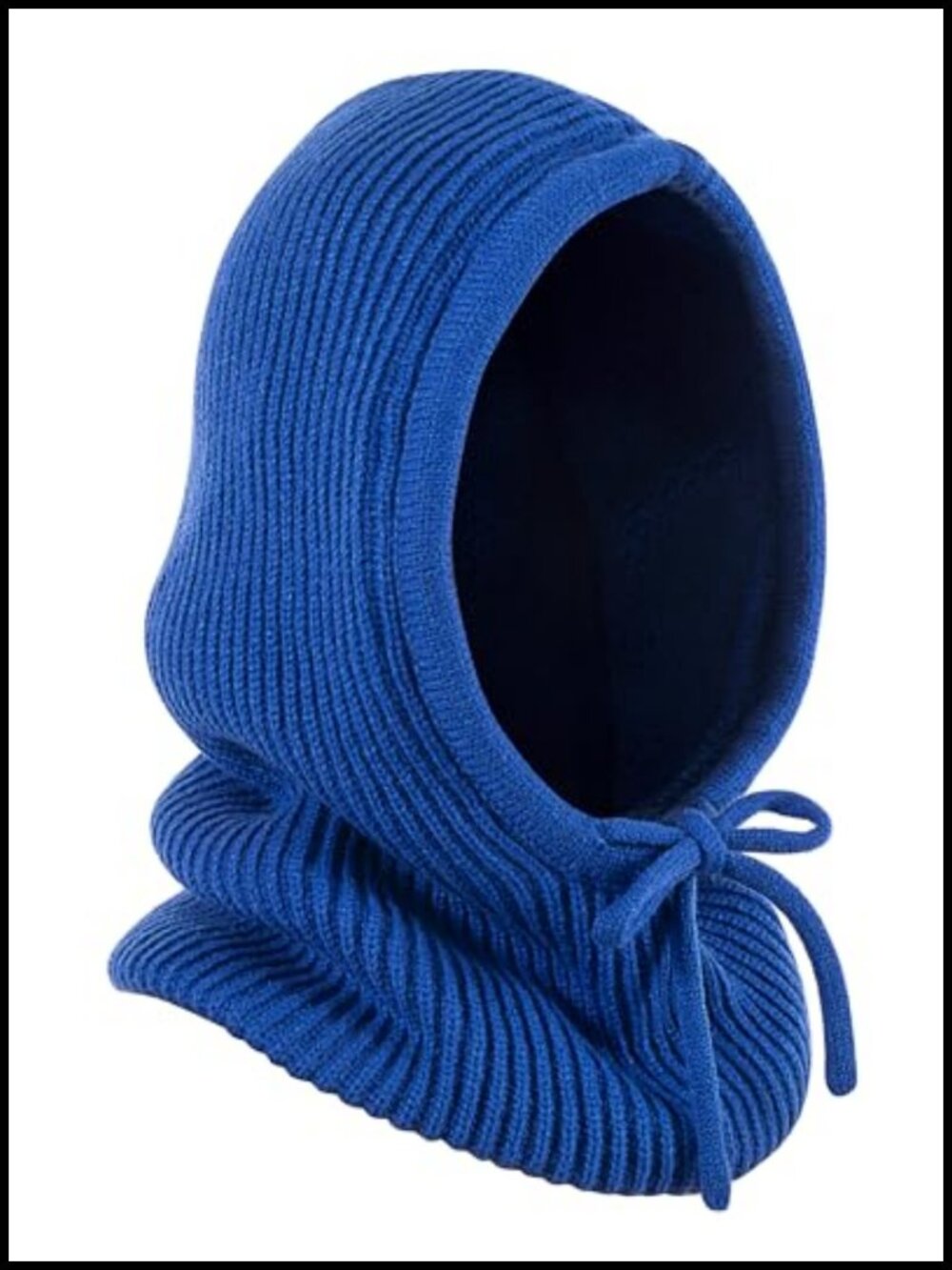 Windproof Fleece Lined Balaclava Hooded Scarf Neck Gaiter Winter Hat